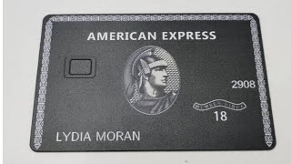 Amex Centurion Black Card with Top Tier Credit Card Benefits🔥🔥🔥 [upl. by Ecertak]