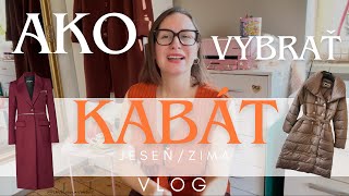 VLOG Vyber si funkčný kabát na zimu Bundy vs Kabáty Ako som kúpila “FEJK” [upl. by Felicdad]