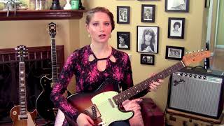 The PretendersKidGuitar LessonAllison Bennett [upl. by Atteyek]