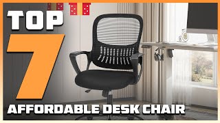 7 Cheap Desk Chairs That Are Surprisingly Comfortable [upl. by Atnaloj]