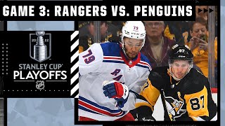 New York Rangers at Pittsburgh Penguins First Round Gm 3  Full Game Highlights [upl. by Nima]