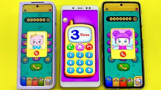 Three incoming Call Baby Phone Meizu M3 vs Samsung Z Fold vs OppO N2 [upl. by Eleumas642]