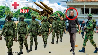 DORE ibyishimo kuri HE Kagame nigisirikare cye RDF intwaro zikaze muntambara imbaraga ziyongereye [upl. by Natsud512]