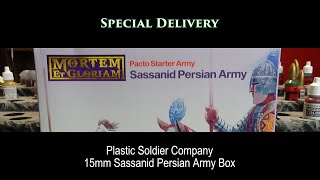 Special Delivery  Plastic Soldier Company 15mm Sassanid Persian Army [upl. by Crin]