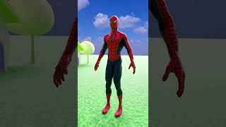 Spiderman in Captain America Shield Challenge gta shorts [upl. by Ecirad]