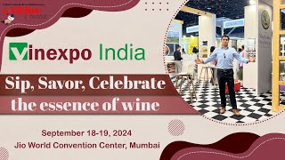 Vinexpo India 2024  Explore the variety of wine amp spirits [upl. by Ingar963]