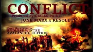 Resolute amp June Marx  Conflict Prod by Giallo Point AUDIO [upl. by Ted]