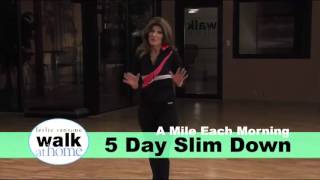 Leslie Sansone 5 Day Slim Down A Mile Each Morning [upl. by Martreb]