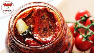 HOMEMADE ITALIAN SUN DRIED TOMATOES 🍅 HOW TO MAKE SUN DRIER TOMATOES 🍅 Tasty Cooking Recipes [upl. by Giffard]