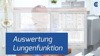 Lungenfunktion  Auswertung in der custo diagnostic [upl. by Janiuszck]