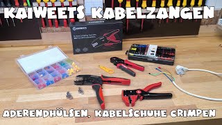 Kaiweets Thema crimpen abisolieren und Kabel konfektionieren [upl. by Bendite280]