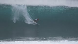 Kelly Slater at Pipeline Jan 1 2020 [upl. by Enniroc]