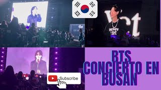 BTS Concierto en BusanYET TO COME IN Busan jungkook suga bts jin namjoon viral jin btsv [upl. by Letnohs]