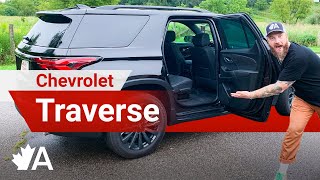 The 2023 CHEVROLET TRAVERSE Spacious but OUTDATED [upl. by Nawotna]