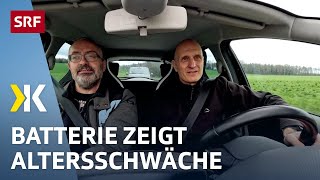 Elektroauto Wenn der volle Akku nur für 100 Kilometer reicht  2023  Kassensturz  SRF [upl. by Ranite538]