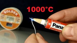 1000°C SOLDERING IRON FROM BATTERY [upl. by Meela]