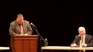 Part 1 Wellsville Mayoral Debate 2024 Wellsville Sun [upl. by Laucsap446]