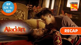 Aladdin  अलादीन  Ep 524 amp 525  RECAP [upl. by Varien367]