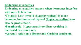 Myopathy Video No 538 [upl. by Cadmarr]