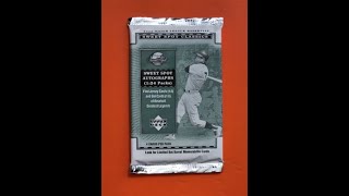 373 WINScareer 213 ERA Ripped a 2002 Upper Deck SWEET SPOT CLASSICS Original 2000 baseball pack [upl. by Reltuc]