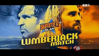 Story of Dean Ambrose vs Seth Rollins  Summerslam 2014 [upl. by Hennahane]