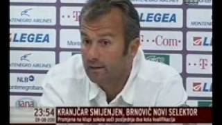 Smijenjen Zlatko Cico Kranjčar konferencija za štampu Dejana Savićevića 8 09 2011 [upl. by Nagaer]