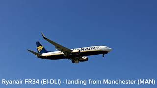 Plane spotting at Bratislava Airport BTS 3072024 [upl. by Allen]