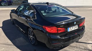 BMW M550i 2018  POV Test Drive [upl. by Airpal]