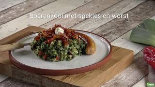 Boerenkool met spekjes en worst [upl. by Asseneg]