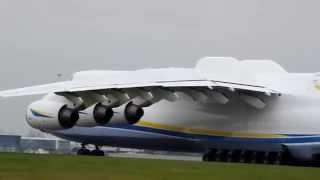 Ан 225 quotМрiяquot взлёт  An 225 quotMriyaquot takeoff [upl. by Weidman]