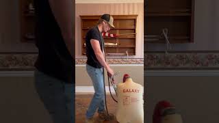 Refinishing pet stained hardwood floors satisfying diy woodworking wood staining [upl. by Onifur134]