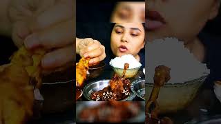 Mukbang Eating Chicken Lollipop Chicken Leg Piece Chicken Curry With Rice Salads ASMR Eating Show [upl. by Orten]