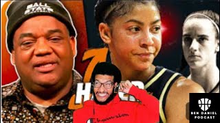 Candace Parker DENIES Caitlin Clarks IMPACT on WNBA  Ben Daniel Podcast Reacts [upl. by Genet]