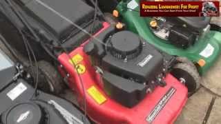 Repairing Lawnmowers For Profit Part 79  Slow Running Lawnmower Help [upl. by Bird]