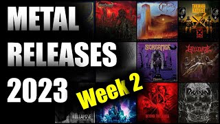 Metal amp Hard Rock releases 2023  Week 2 9th  15th January 2023  Metal albums 2022 [upl. by Sarat]