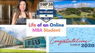 Life of an Online FIU MBA Student  QampA  2020 [upl. by Ellerad]