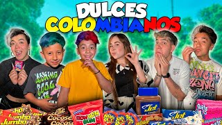 PROBANDO DULCES COLOMBIANOS 😍😫🤔 picusoficial1211 PiculinGalletita SoyPiculincito [upl. by Nelda]