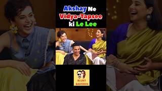 Akshay ne VidyaTapsee ki Le Lee🤣 akshaykumar vidyabalan funnyshorts viralshort bollywood [upl. by Nonnerb]