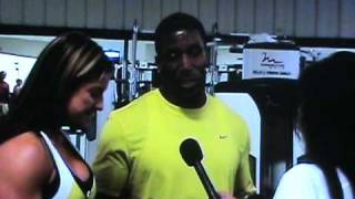 Kansas City Personal Trainer Diana Chaloux interviews with Priest Holmes and Koy Detmer [upl. by Enaxor875]