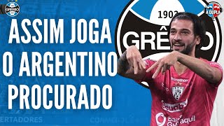 🔵⚫ Grêmio Veja como joga Lautaro Diaz do Del Valle  As limitações e virtudes do argentino  React [upl. by Schwerin958]