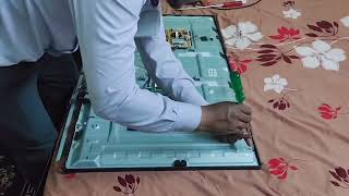 HOW TO LG LED TV  LG LED TV PANEL REPLACEMENT  LG LED PANEL  2024 [upl. by Baudoin211]