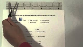 EKG für Pflege Teil 10  Sinusrhythmus interpretieren [upl. by Hsiekal]