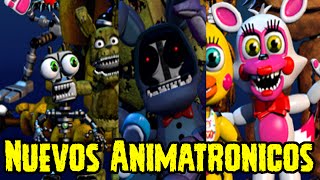 Nuevo Five Nights At Freddys World Teaser  Nuevo Endoesqueleto Mangle y Old Bonnie  FNAF World [upl. by Garwood727]