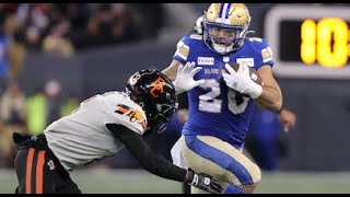 CFL 2023 Recap BC  Winnipeg  Western Final [upl. by Ahcropal124]