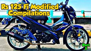 Rs 125 Fi  Ultimate Modified Compilations  Part 5 [upl. by Lamak960]