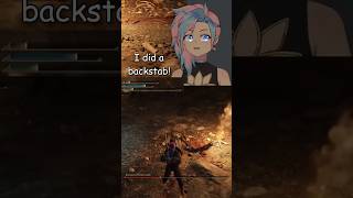 First Time Playing Elden Ring First Try Boss Battle Goes Right vtuber eldenring [upl. by Adniralc]