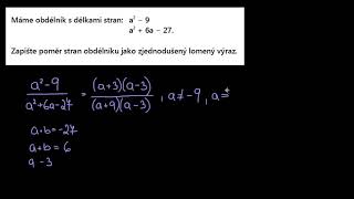 Zjednodušování lomených výrazů krácení dvoučleny  Lomené výrazy  Matematika  Khan Academy [upl. by Mueller705]