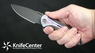 WE Knife Company Equivik Nested Frame Lock Flipper Knife [upl. by Mcclish]