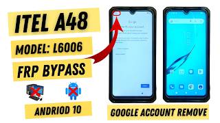 Itel A48 frp bypass  Itel A48 L6006 google account bypass without PC [upl. by Hilaire]