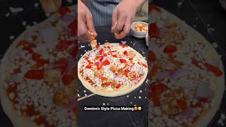 Dominos style pizza recipe  food vlogs shorts shortsfeed pizza food [upl. by Ortrude]